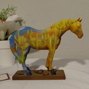 The Trail Of Hand-Painted Ponies - Saguaro Stallion